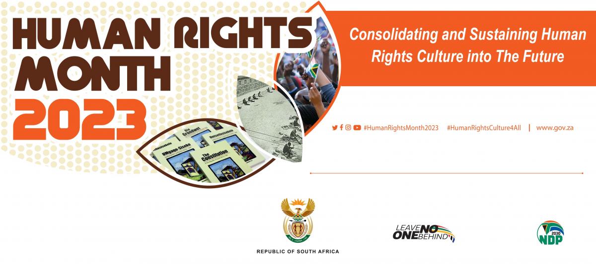 Human Rights Month 2023 South African Government
